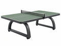 Table de tennis de table 274 x 152.5 x 76 cm verte et noire pliable à roulettes